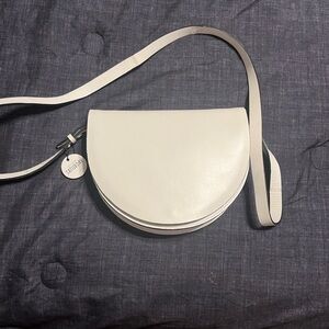 Kate Spade Cream Crossbody Bag with Grid Interior